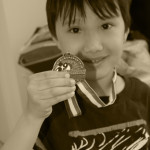 Ethan Earned a Medal!